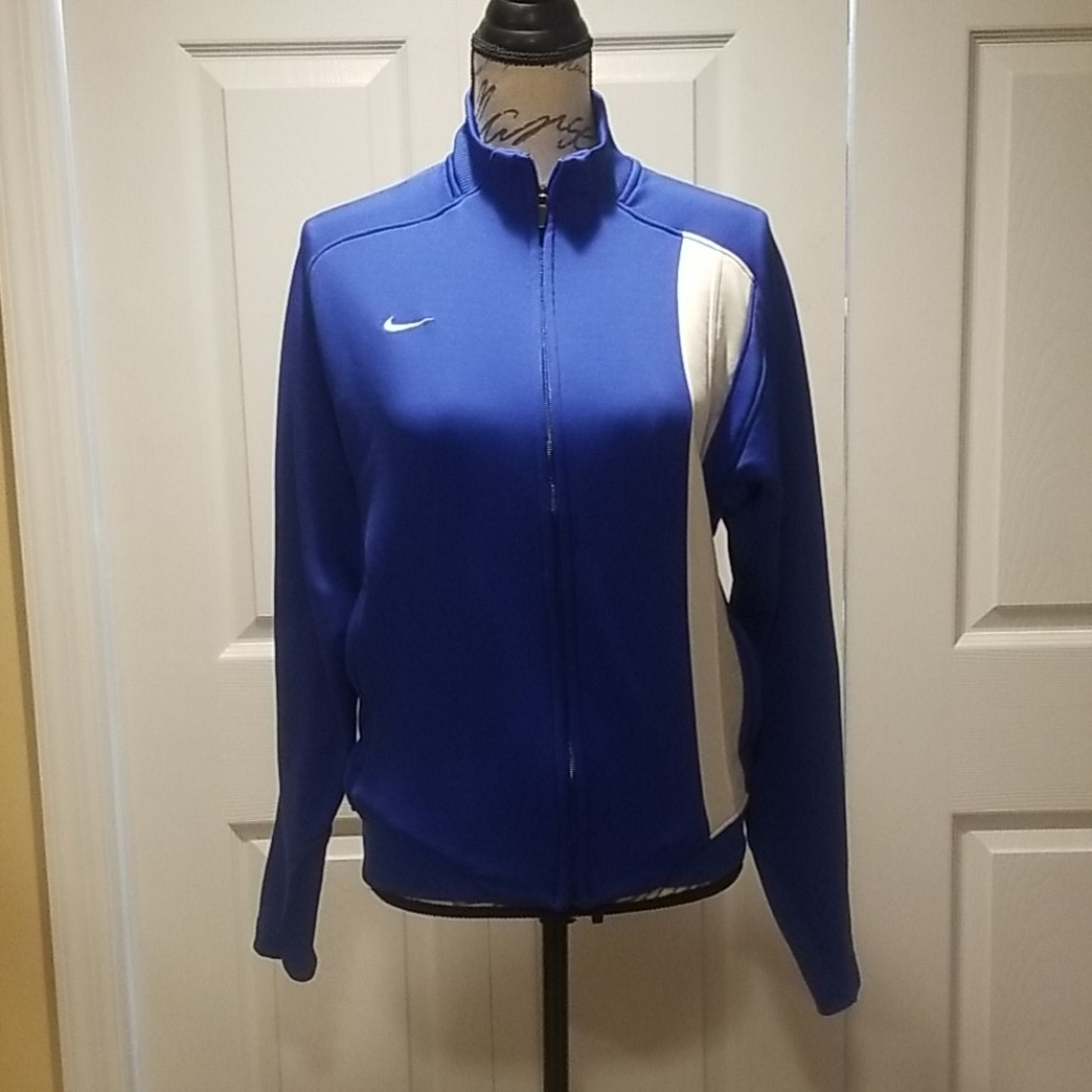Pre-owned women's blue Nike jacket size small